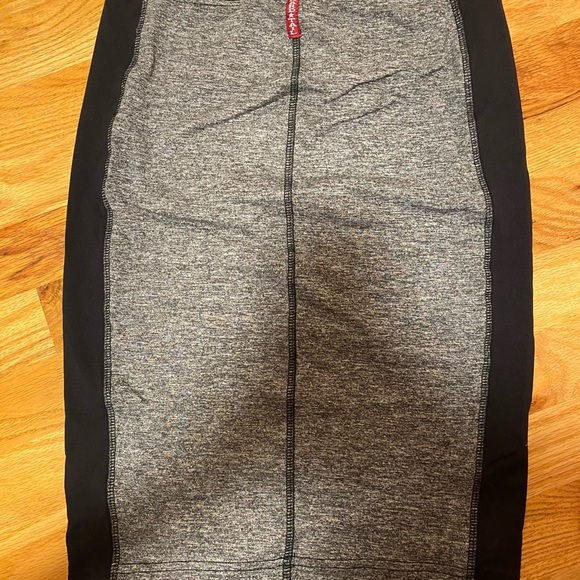 Hard Tail Gray and Black Pencil Skirt - Picture 4 of 11